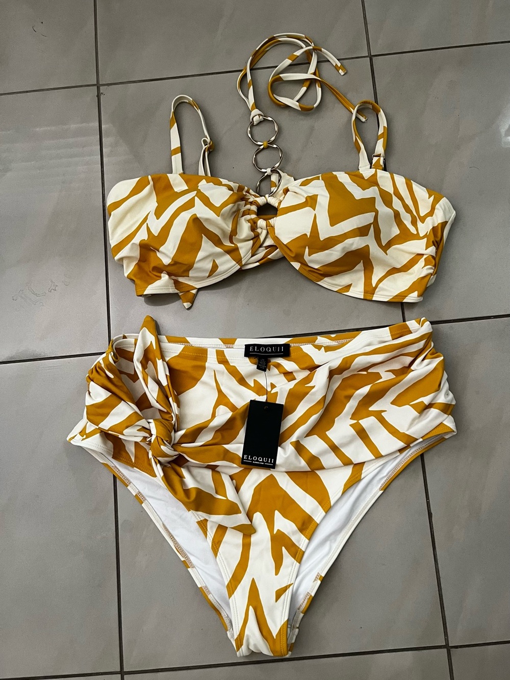 Eloquii Two Piece Swim Suit